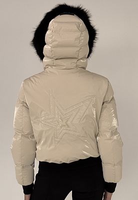 Превью  Куртка горнолыжная HIGH SOCIETY Victoria Nebula Cream